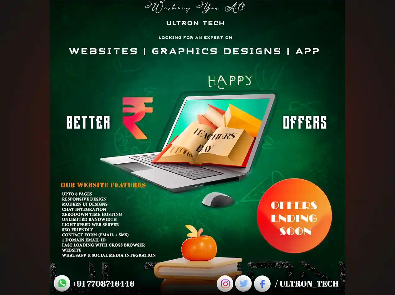 UltronTech, graphics designing in madurai