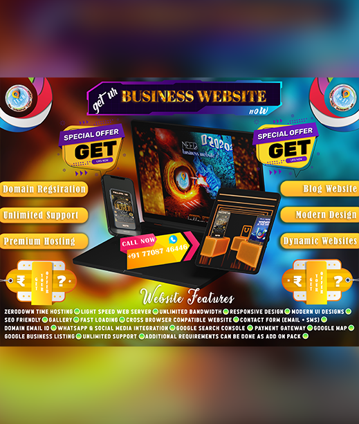 Get in touch with pioneers of building a unmatched dynamic website for your business to grow dynamically daily.